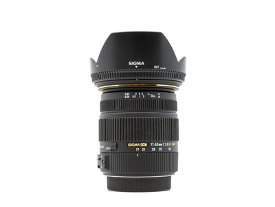 Sigma 17-50mm f/2.8 EX DC OS HSM – Sigma SA Anschluss