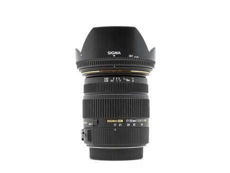 Sigma 17-50mm f/2.8 EX DC OS HSM – Sigma SA Anschluss