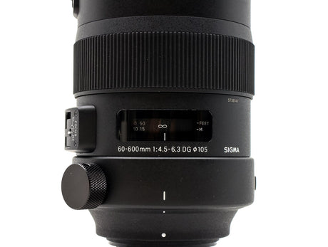 Sigma 60-600mm f/4.5-6.3 DG OS HSM SPORT – Nikon Anschluss