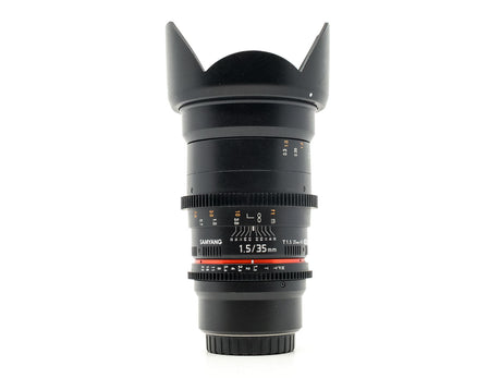 Samyang 35mm T1.5 Cine AS UMC II - Micro Four Thirds Anschluss