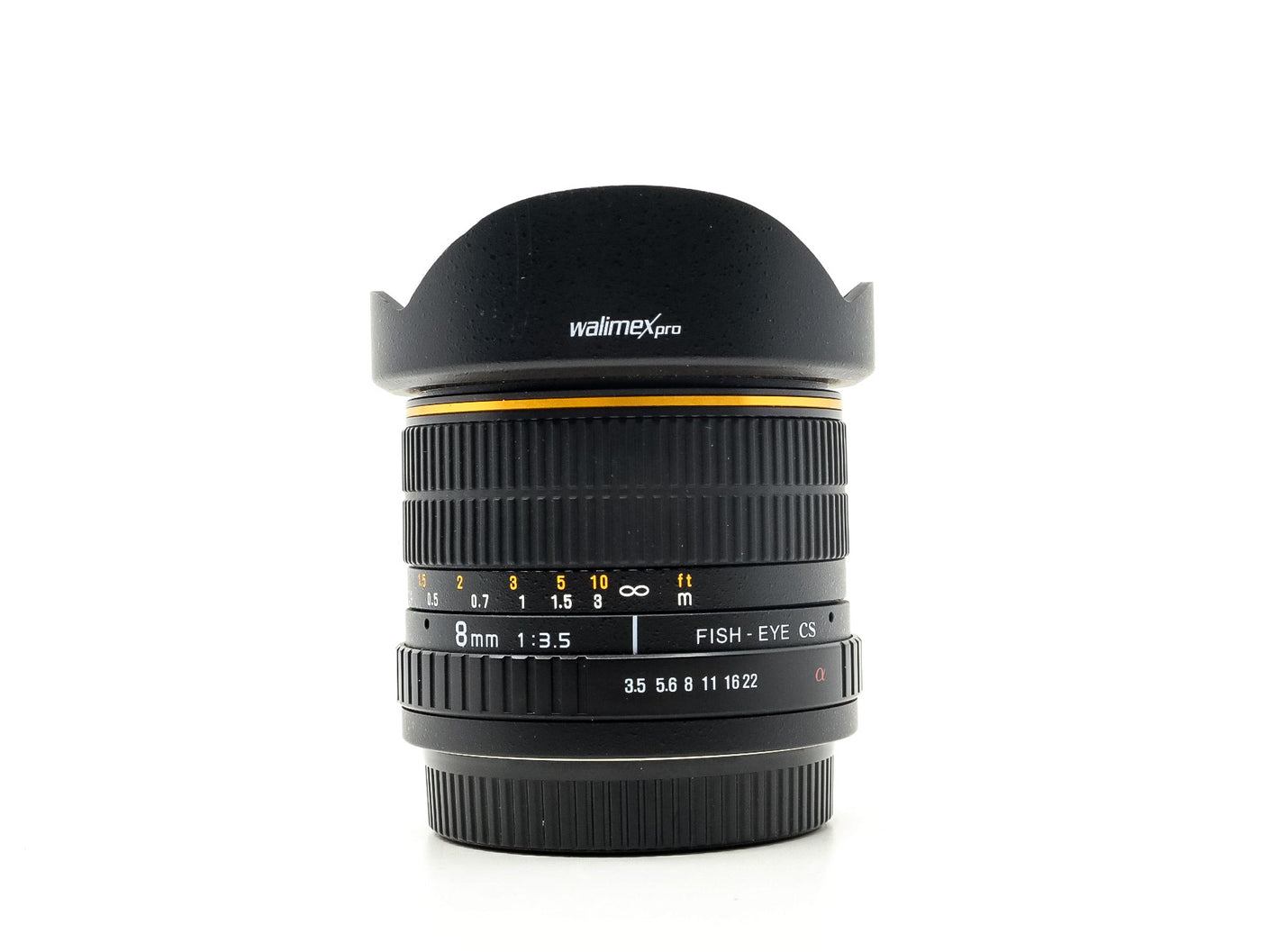 Walimex Pro 8mm f/3.5 CS Fisheye – Sony A Anschluss · Hauptbild