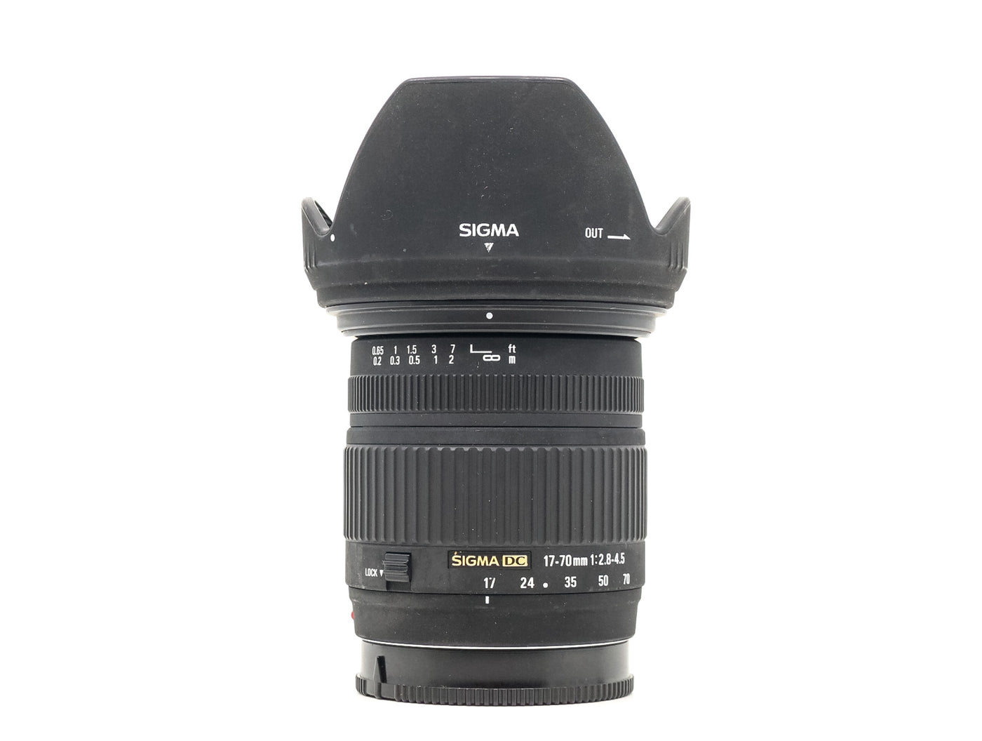 Sigma 17-70mm f/2.8-4.5 DC Macro - Sony A Anschluss · Hauptbild
