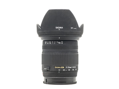Sigma 17-70mm f/2.8-4.5 DC Macro - Sony A Anschluss