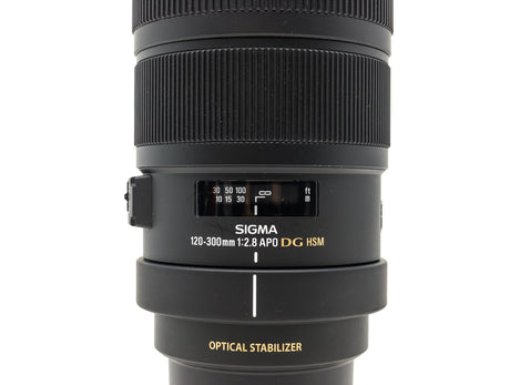 Sigma 120-300mm f/2.8 EX APO DG OS HSM - Canon EF Anschluss