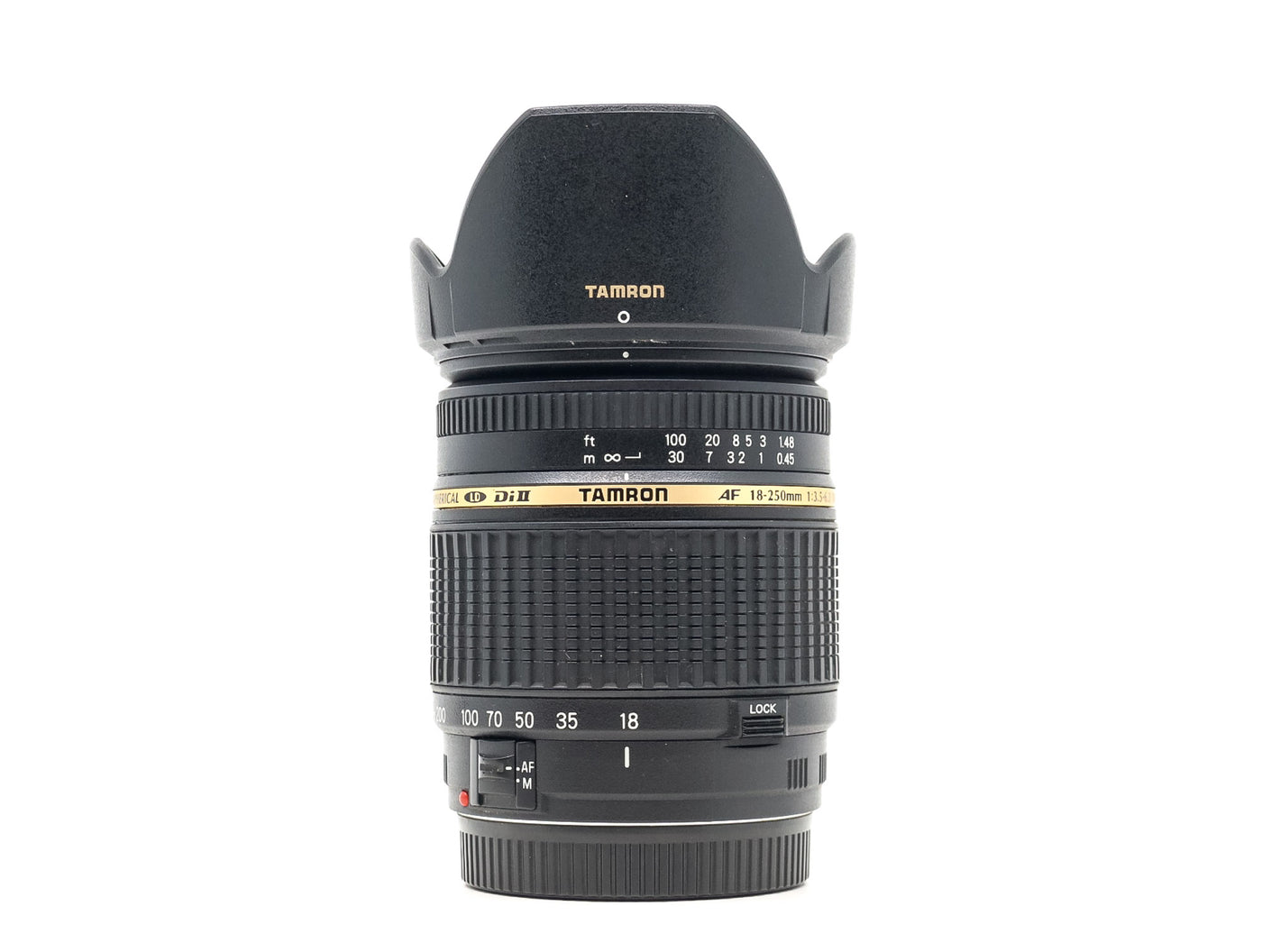Tamron AF 18-250mm f/3.5-6.3 Di II LD Aspherical (IF) Macro – Canon EF-S Anschluss · Hauptbild