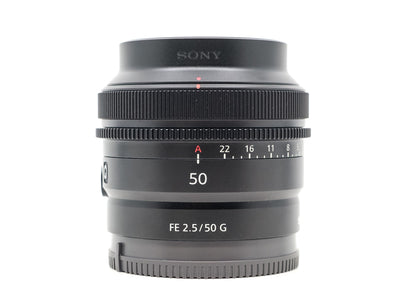 Sony FE 50mm f/2,5 G