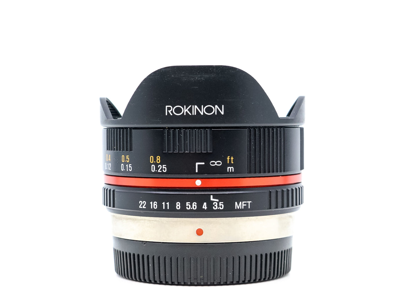Rokinon 7,5 mm f/3,5 UMC Fisheye – Micro Four Thirds Anschluss · Hauptbild
