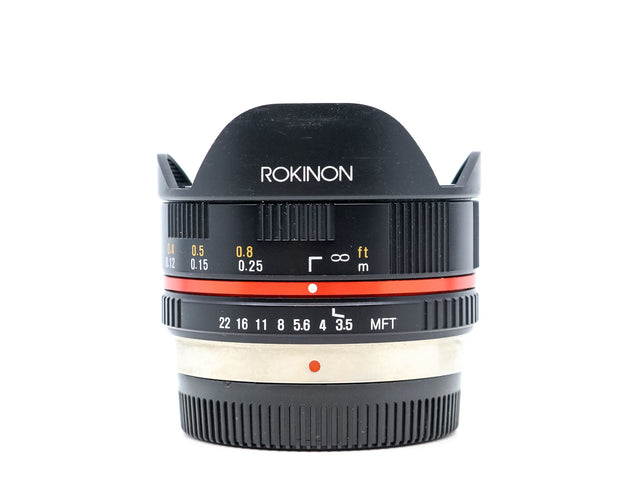 Rokinon 7.5mm f/3.5 UMC Fisheye - Micro Four Thirds Fit de segunda mano en Camera Market