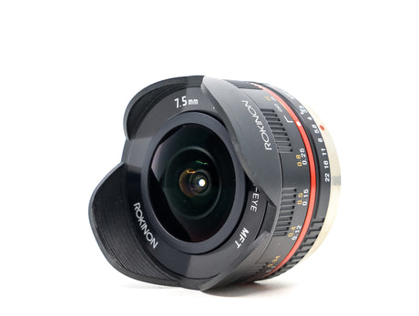 Rokinon 7,5 mm f/3,5 UMC Fisheye – Micro Four Thirds Anschluss