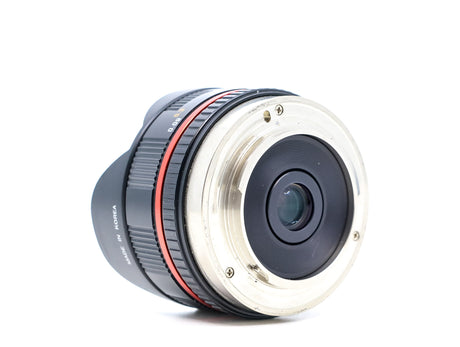Rokinon 7,5 mm f/3,5 UMC Fisheye – Micro Four Thirds Anschluss