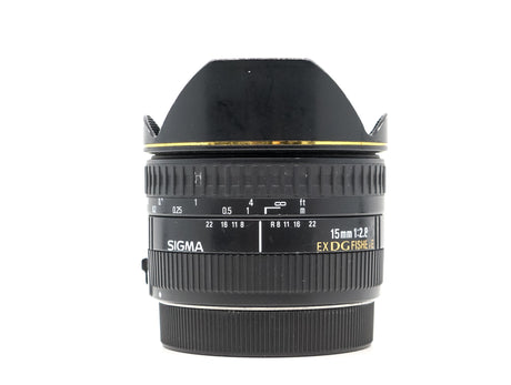 Sigma 15mm f/2.8 EX Fisheye - Canon EF Anschluss
