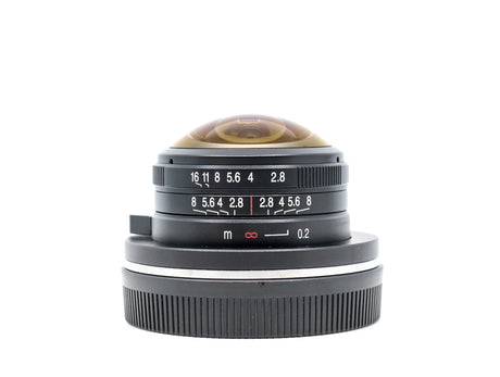 Laowa 4mm f/2.8 Fisheye – Canon EF-M Anschluss