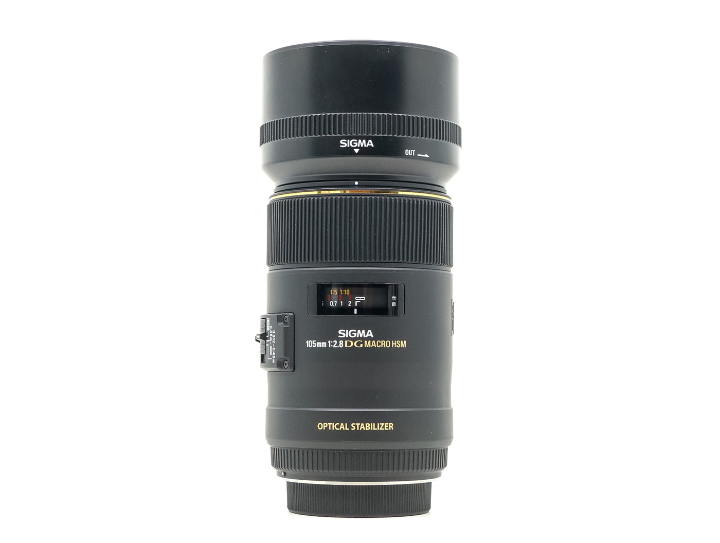 Sigma 105mm f/2.8 EX DG OS HSM Makro - Sigma SA Anschluss · Hauptbild