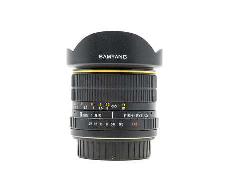 Samyang 8mm f/3.5 Fisheye – Canon EF-S Anschluss