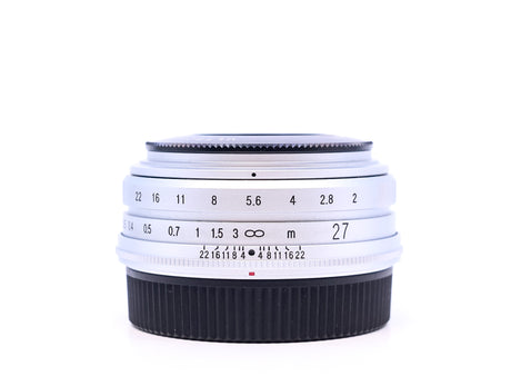 Voigtländer Ultron 27mm f/2 – Fujifilm X Mount