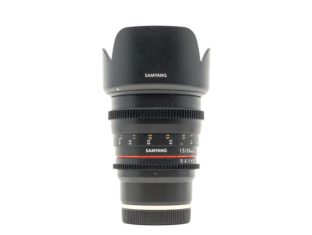 Samyang 50mm T1.5 VDSLR AS UMC - Sony E Fit de segunda mano en Camera Market