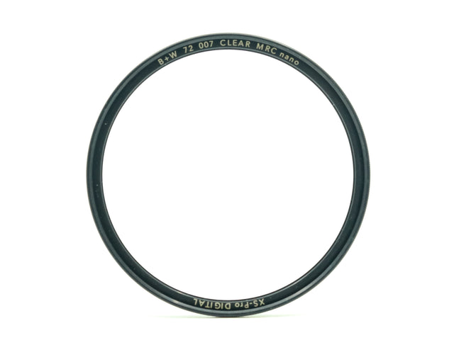 B+W 72mm XS-Pro Clear MRC-Nano 007 Filter de segunda mano en Camera Market