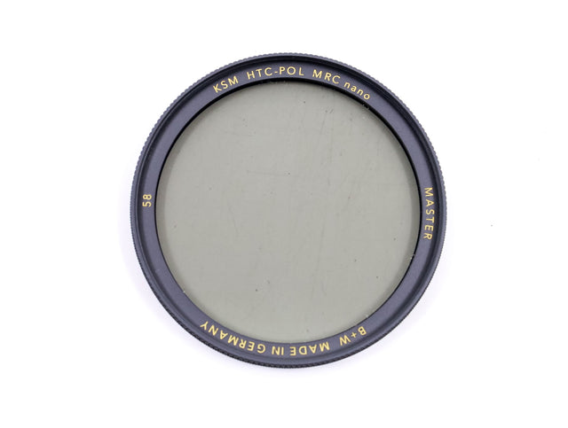 B+W 58mm XS-Pro Digital HTC Circular Polarising KSM MRC Nano Filter de segunda mano en Camera Market