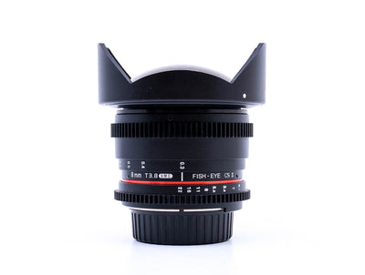 Walimex Pro 8mm T3.8 UMC CS Fisheye II - Nikon Anschluss