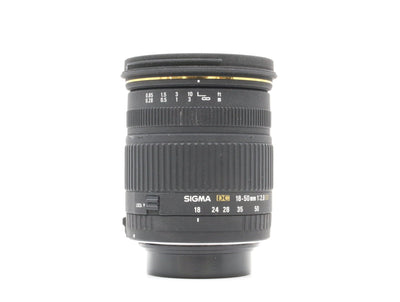 Sigma 18-50mm f/2.8 EX DC - Sigma SA Anschluss