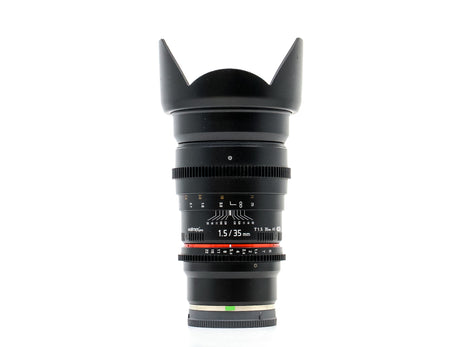 Walimex Pro 35mm T1.5 – Sony FE Anschluss