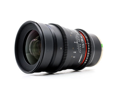 Walimex Pro 35mm T1.5 – Sony FE Anschluss