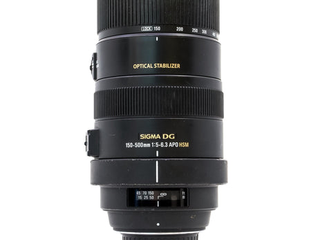 Sigma 150-500mm f/5-6.3 APO DG OS HSM – Nikon Anschluss