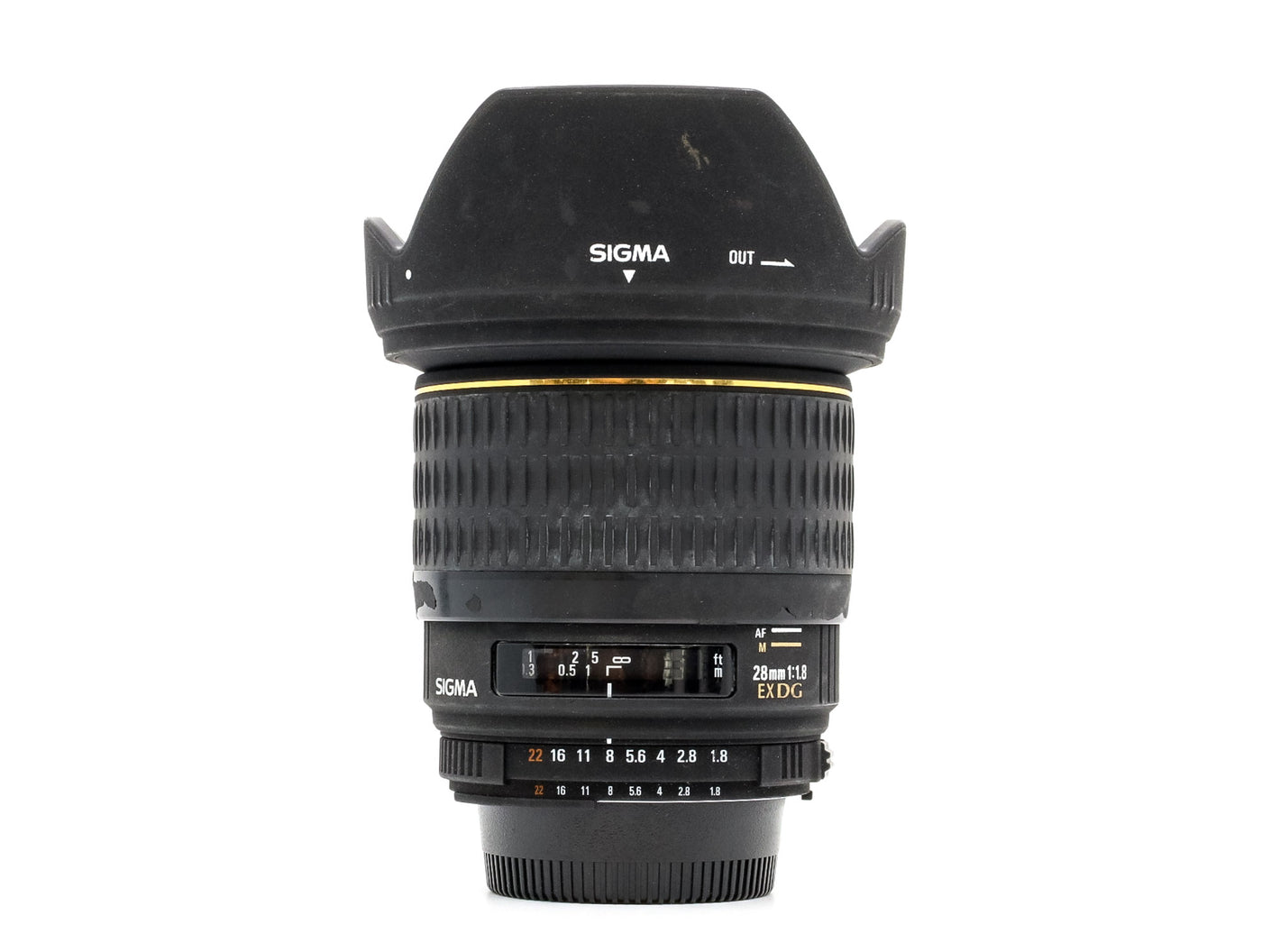 Sigma 28mm f/1.8 EX DG Macro - Nikon Anschluss · Hauptbild