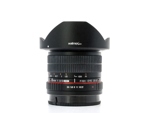 Walimex Pro 8mm f/3.5 UMC CS Fisheye II - Sony A Fit de segunda mano en Camera Market