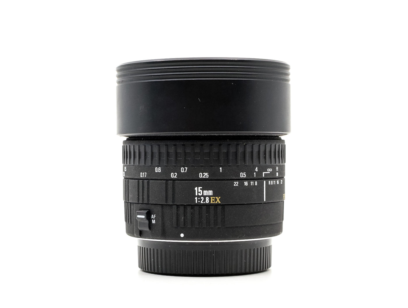 Sigma 15mm f/2.8 EX DG Fisheye – Sigma SA Anschluss · Hauptbild