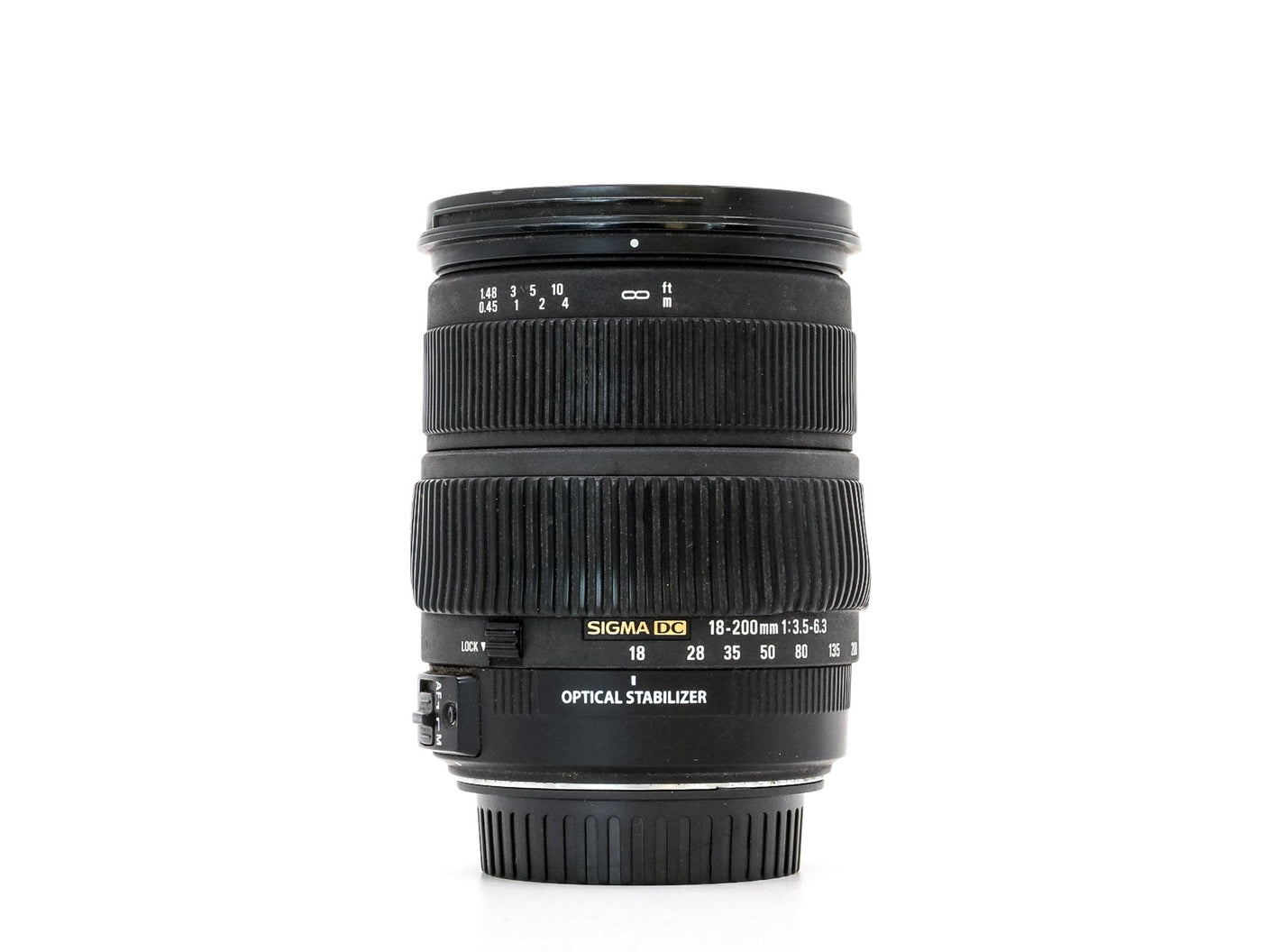 Sigma 18-200mm f/3.5-6.3 DC OS - Canon EF-S Anschluss · Hauptbild