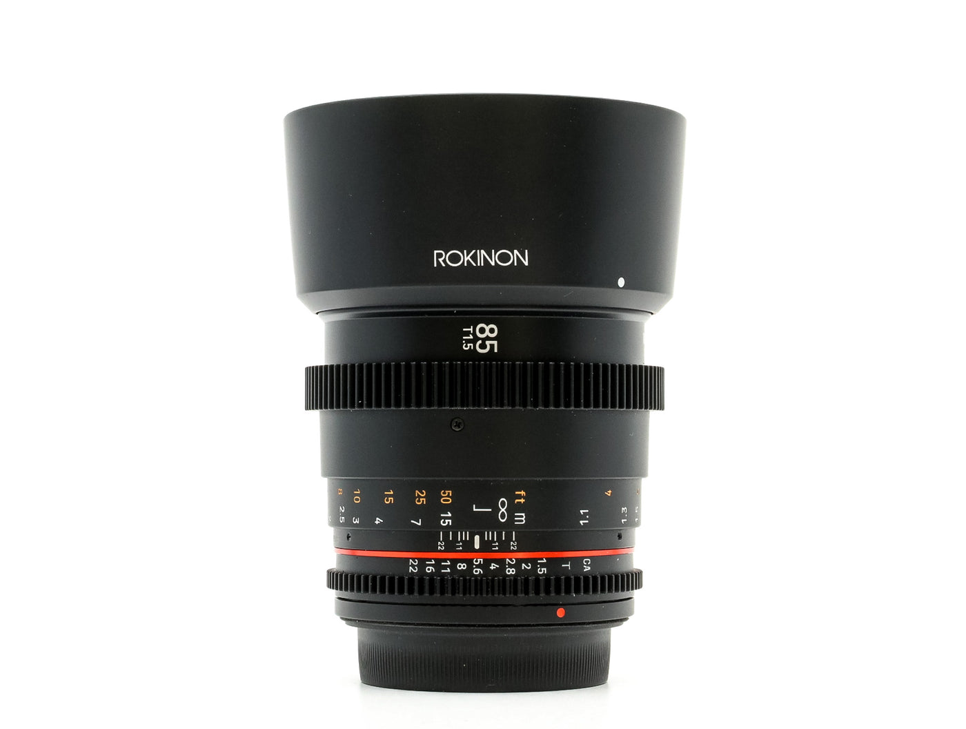 Rokinon 85mm T1.5 DSX Cine – Canon EF Anschluss · Hauptbild