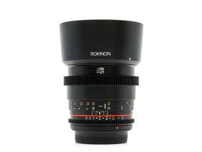 Rokinon 85mm T1.5 DSX Cine – Canon EF Anschluss
