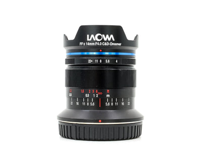Laowa 14mm f/4 Zero-D FF RL – Nikon Z Anschluss