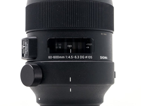 Sigma 60-600mm f/4.5-6.3 DG OS HSM SPORT - Canon EF Anschluss