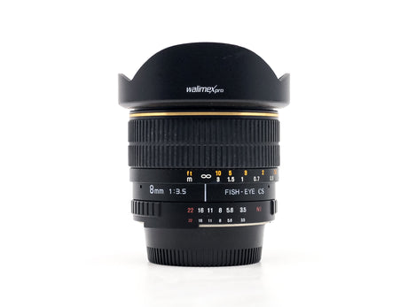 Walimex Pro 8mm f/3.5 CS Fisheye – Nikon Anschluss