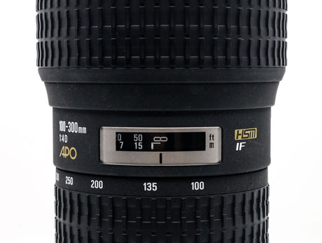 Sigma 100-300mm f/4 EX APO IF HSM – Nikon Anschluss