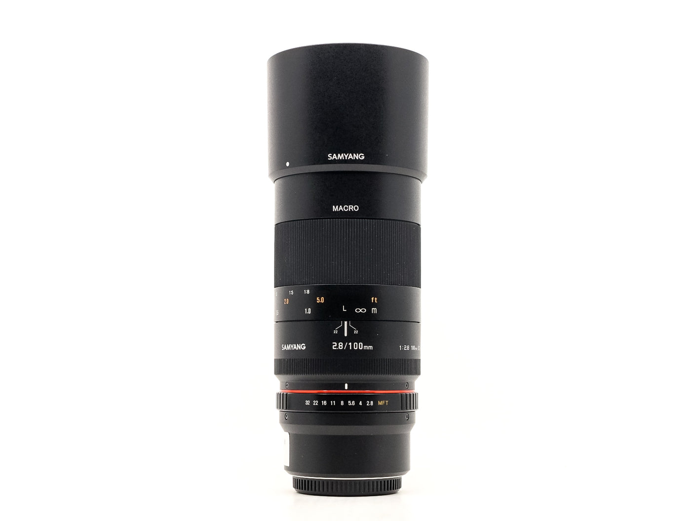 Samyang 100mm f/2.8 ED UMC Makro - Micro Four Thirds Anschluss · Hauptbild