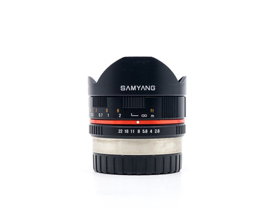 Samyang 8mm f/2.8 UMC - Fujifilm X Anschluss