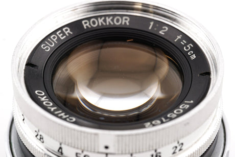 Minolta Super A + Minolta-Meter + (Chiyoko) 5cm f2 Super Rokkor