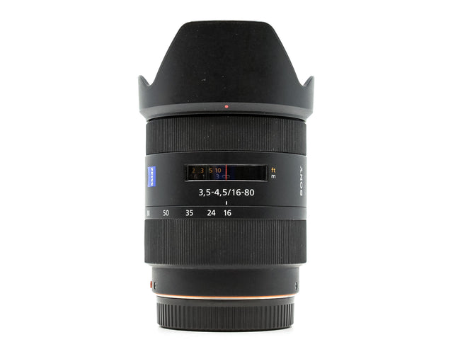 Sony 16-80mm f/3.5-4.5 ZA VS DT T* - Sony A Fit de segunda mano en Camera Market