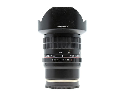 Samyang 14mm f/2.8 ED AS IF UMC – Sony FE Anschluss