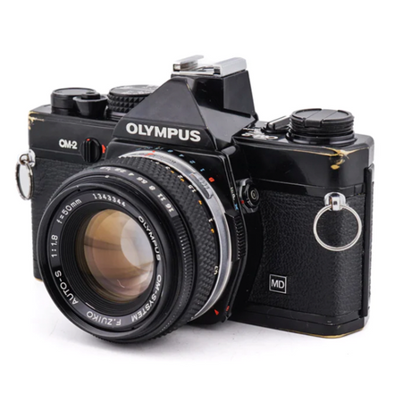 Olympus OM-2 + 50mm f1.8 F.Zuiko Auto-S - Vintage 35mm SLR Kamera
