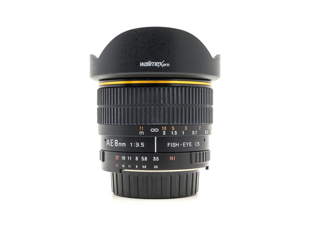 Walimex Pro 8mm f/3.5 AE Fisheye - Nikon Fit de segunda mano en Camera Market