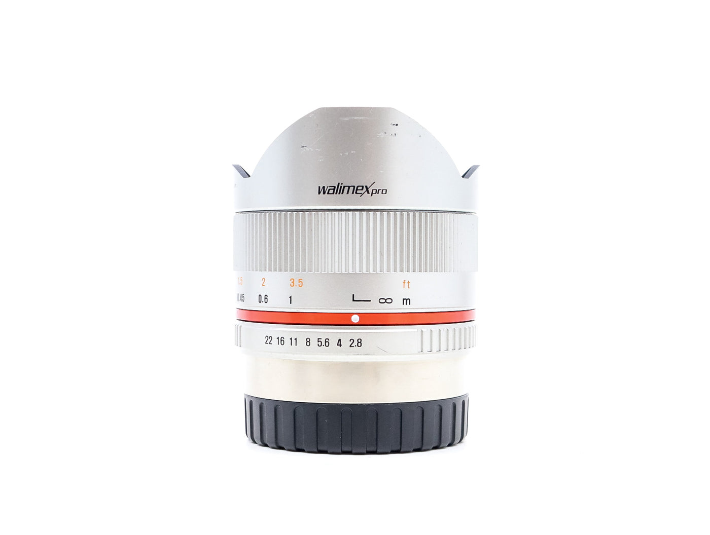 Walimex Pro 8mm f/2.8 UMC Fisheye II – Fujifilm X Anschluss · Hauptbild