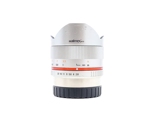 Walimex Pro 8mm f/2.8 UMC Fisheye II - Fujifilm X Fit de segunda mano en Camera Market
