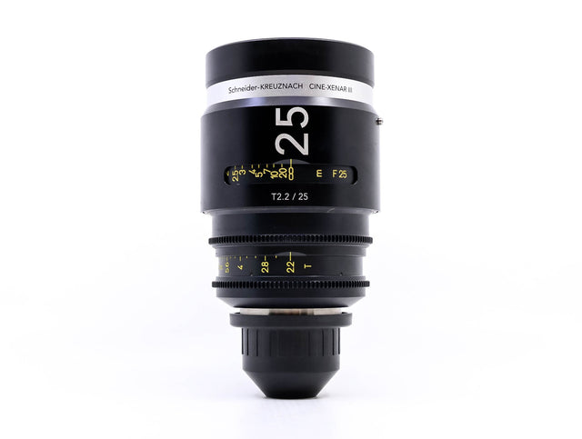 Schneider CINE-XENAR III 25mm T2.2 - PL Fit de segunda mano en Camera Market