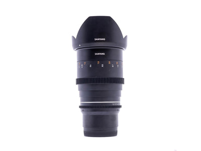 Samyang 35mm T1.5 Cine VDSLR MK2 – Sony FE Anschluss