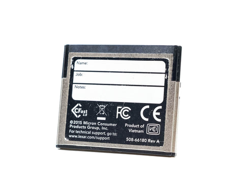 Lexar Professional 128GB 3600x 540MB/s CFast 2.0 Karte