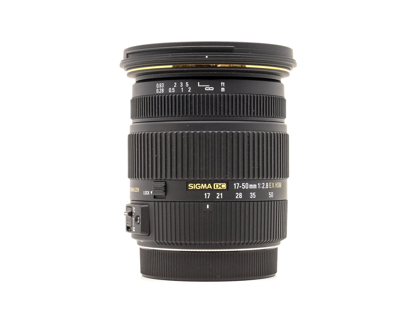 Sigma 17-50mm f/2.8 EX DC OS HSM - Canon EF-S Anschluss · Hauptbild